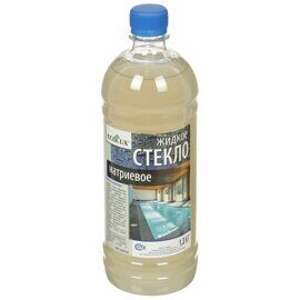 Жидкое стекло натриевое 1,3 кг, Ecolux