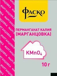 Перманганат калия (марганцовка), пакет 10г, 