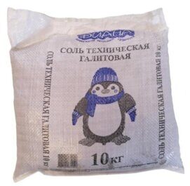 Соль техническая Диана, 10 кг, галитовая