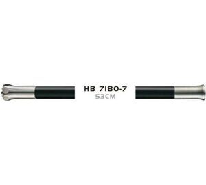 Излив гибкий 1/2" 2 режима хром/черный М7180-2