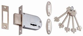 Замок врезной Ferre / VETTORE 700 CP хром