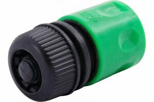 Соединитель пласт. быстросъемный, 1/2" с аквастопом PARK 330081 HL029