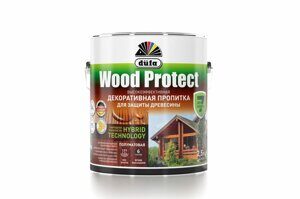 Пропитка декоративная для защиты древесины DUFA Wood Protect  Махагон, 2,5л