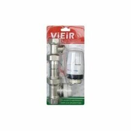 Комплект термостатический радиатора 1/2 прямой,VIEIR VR312