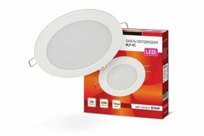 Панель светодиодная встраиваемая круглая RLP-VC 12Вт 230В 6500К 960Лм 145мм IP40 IN HOME