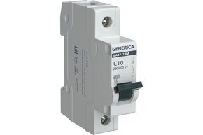 Автомат ВА47-29М 1P 10А GENERICA